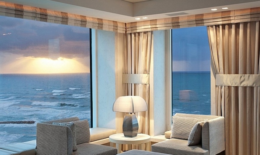 Dramatic Tel Aviv Apartment Brings Together Sand, Sea And Sensational Views