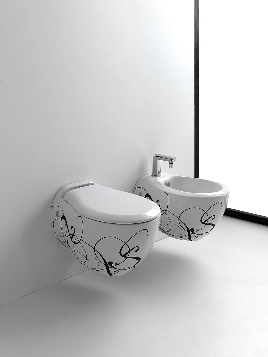 The Jazz collection of Sanitaryware in white