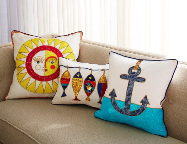 Throw pillows from Jonathan Adler