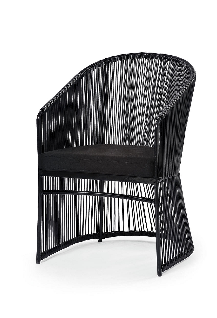 Tibidabo Armchair in Black Frame