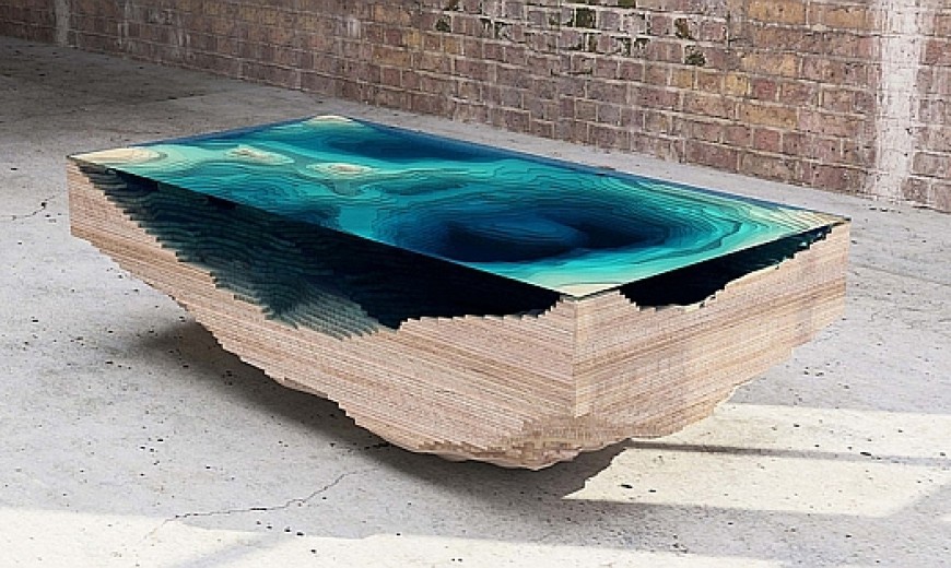 Mesmerizing Limited Edition Abyss Table Promises To Bring The Ocean Indoors!