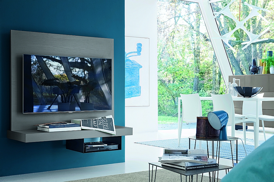 An understated and simple look for your television stand