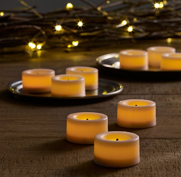 Battery-operated candles