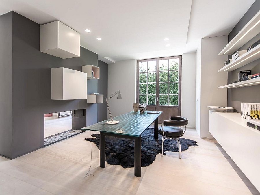 modern private office villa renovation belgium