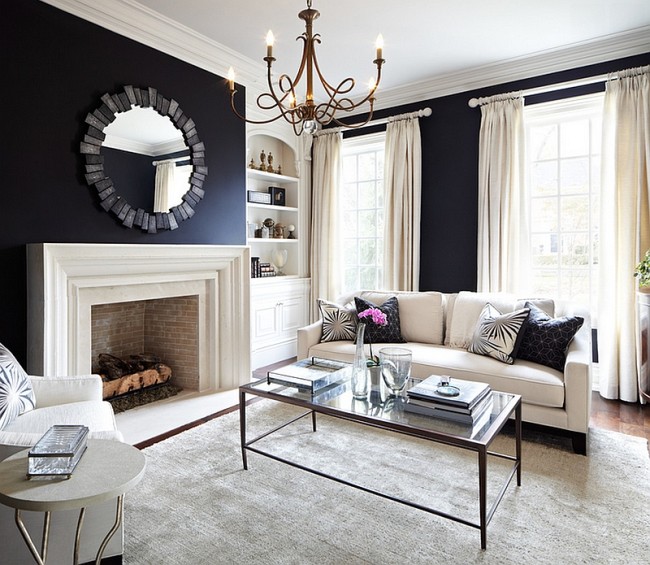 Black And White Decorating Ideas For Living Rooms - Black And White ...