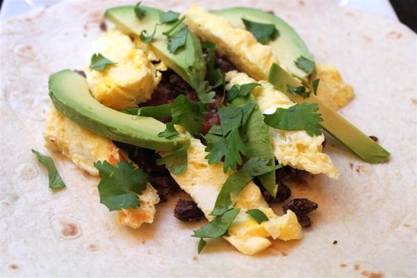 Breakfast tacos with a healthy twist