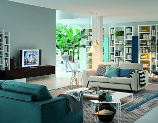 Modular Living Room Units Blend Italian Finesse With Modern Functionality