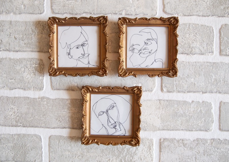 DIY Picasso-Inspired Portraits
