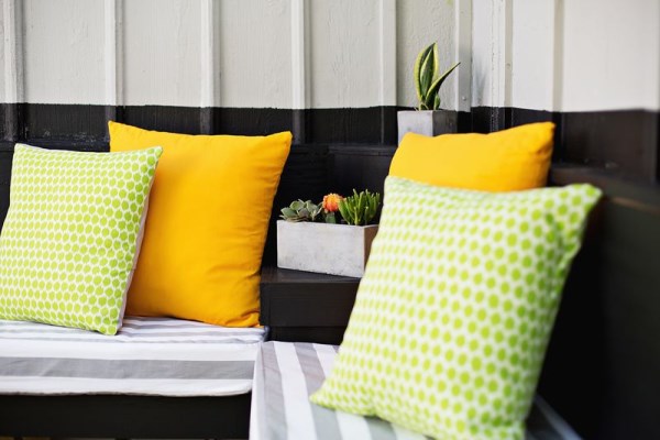 DIY outdoor cushions