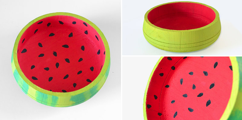 DIY watermelon bowl