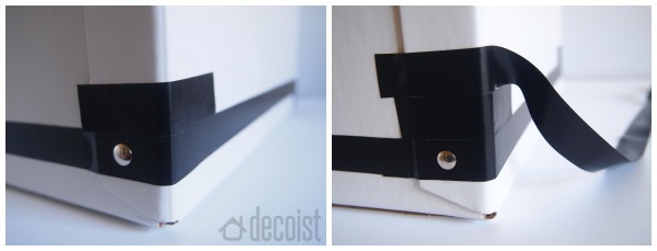 Decoist - Black and White Storage Box DIY