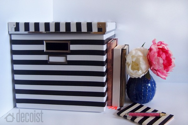 Craft project turns box into stylish decor addition