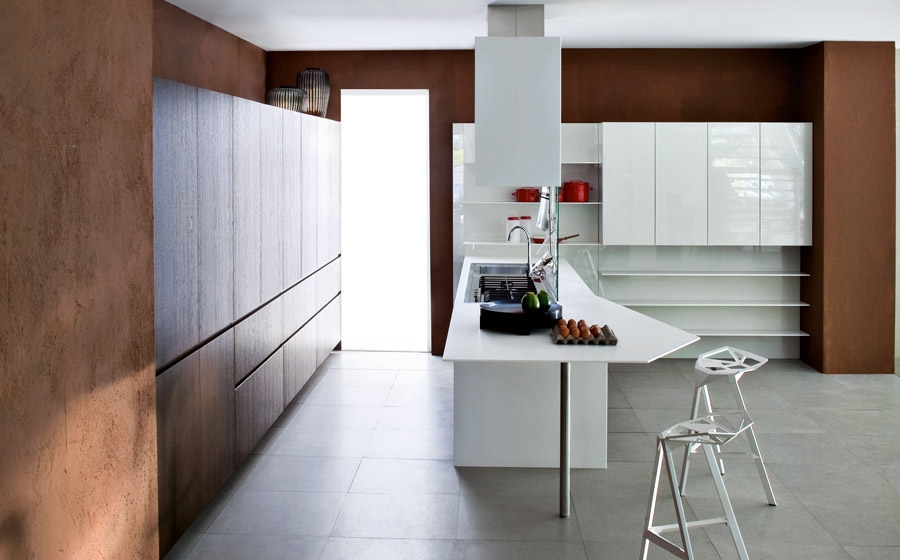 Exclusive kitchen island combines aesthetics with smart functionality