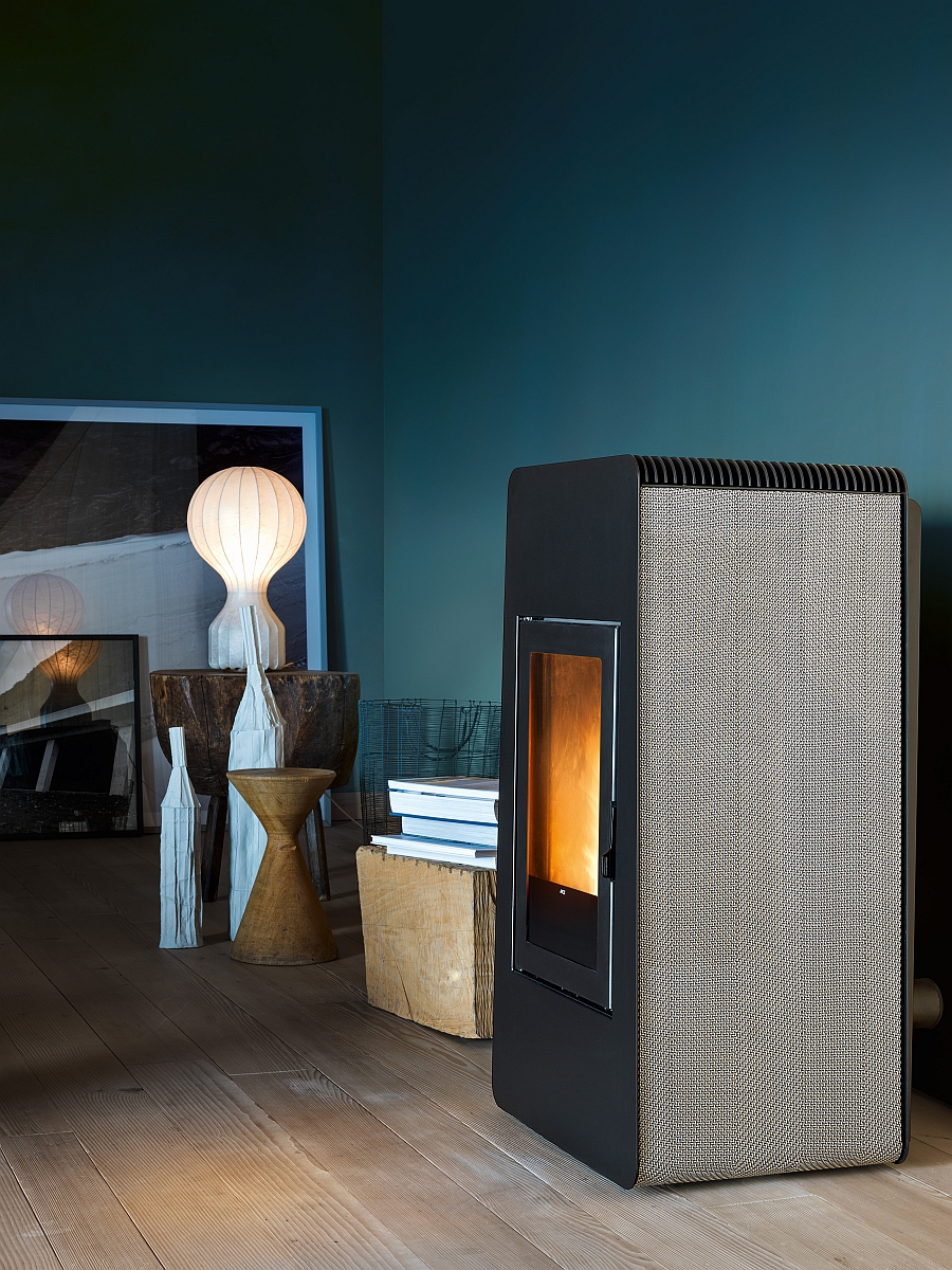 Exclusive pellet-burnings tove warms up your house with ease