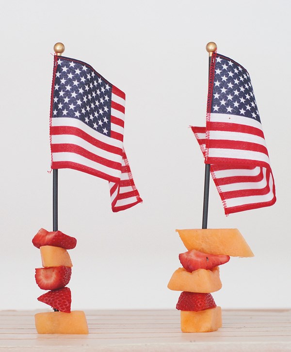 Flag skewers