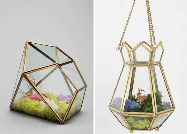 Geo terrariums from Urban Outfitters