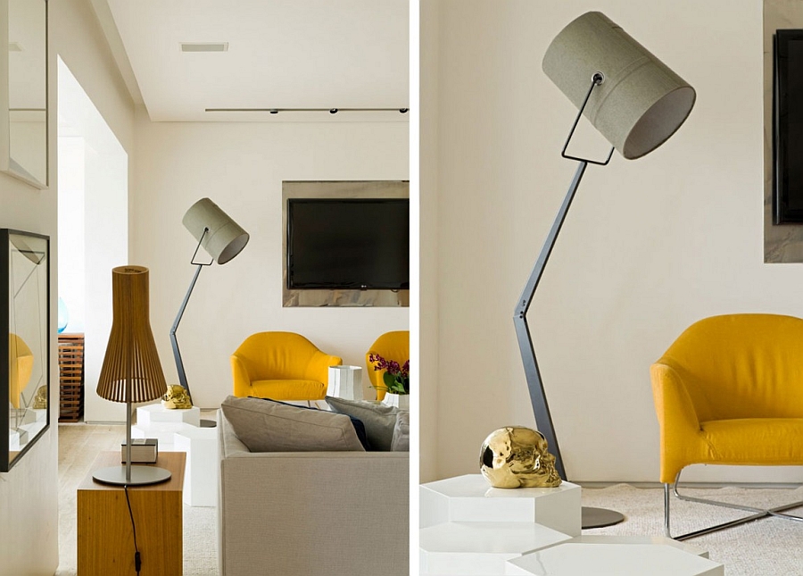 Gorgeous floor and table lamp additions with a sleek design