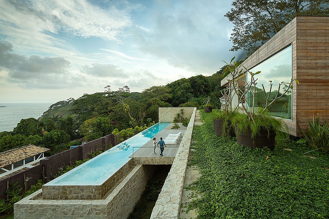 Gorgeous pool deck allows you to relax in style as you take in the stunning ocean views