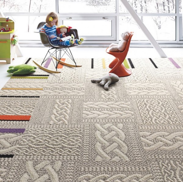 Just Plain Folk carpet tiles by FLOR