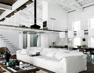 200-Year-Old Italian Factory Transformed Into An Enchanting Home With Industrial Charm