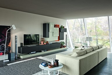 15 Versatile Modular Living Room Units, Trendy Contemporary Designs