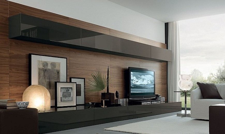 Resourceful Living Room Wall Unit Adapts To Suit Your Dynamic Urban Lifestyle