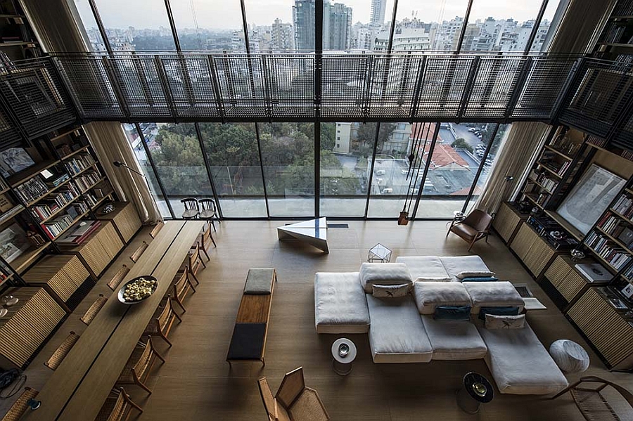 Elite Penthouse Apartment Astonishes With Its Stunning, Steely Design