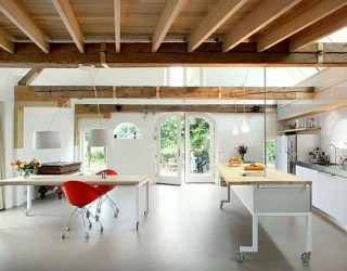 Kitchen Island On Casters: Mobile Wonders Roll Together Form And Function