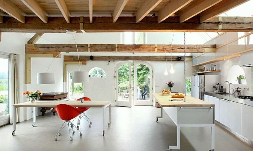 Kitchen Island On Casters: Mobile Wonders Roll Together Form And Function
