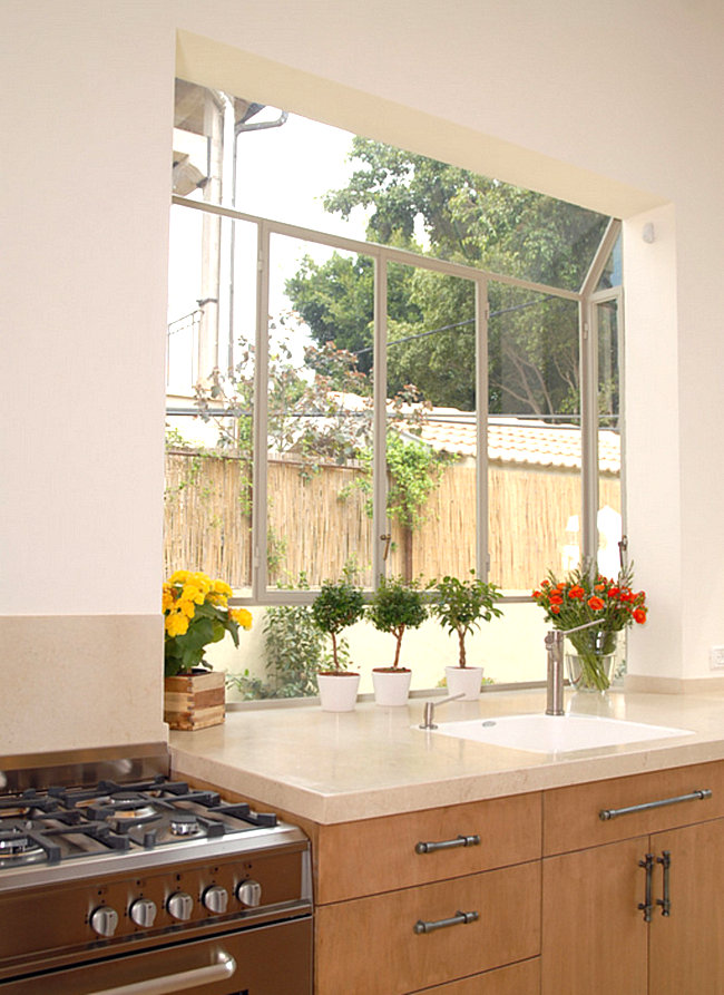 Modern greenhouse window