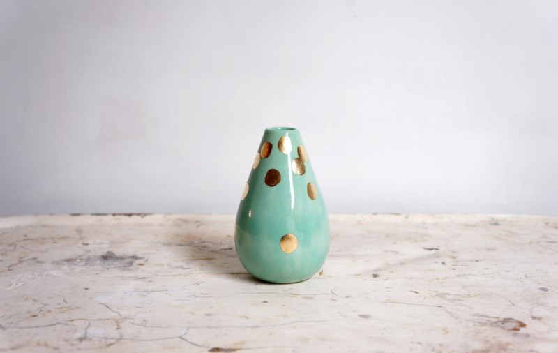 Polka dot vase from The Object Enthusiast