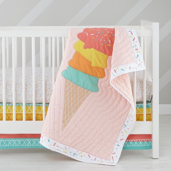 Sprinkles crib bedding