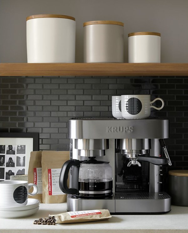 Stoneware canisters for the kitchen