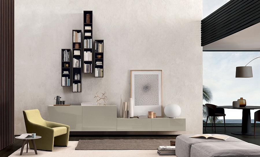 Stylish wall unit for the trendy modern home