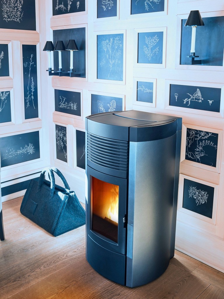 Stunning Contemporary Pellet-Burning Stoves, Energy-Efficient Designs