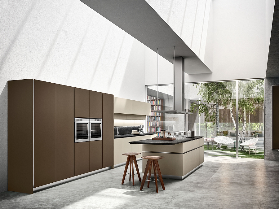 Understated and elegant form of the Idea Kitchen