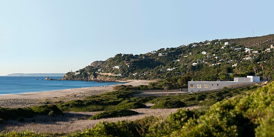 View of the House of the Infinite by Architect Alberto Campo in Cadiz