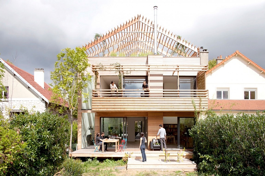 Beautiful Eco Sustainable House in the suburbs of Paris, France