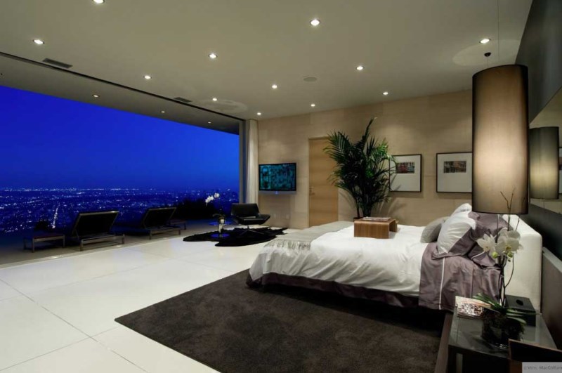 City bedroom with a view