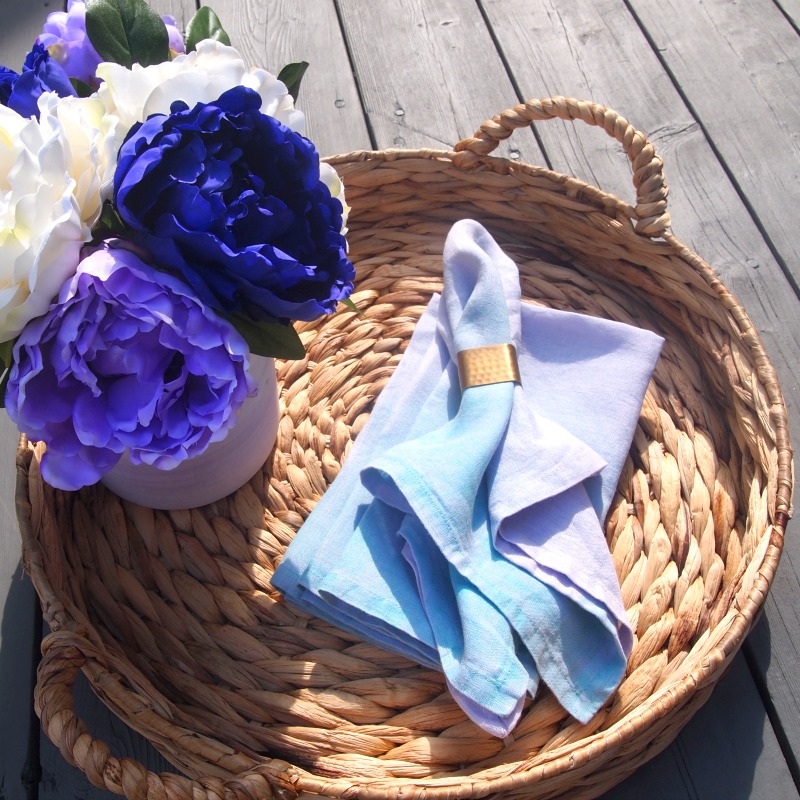 Colorful DIY Napkins that are easy to create