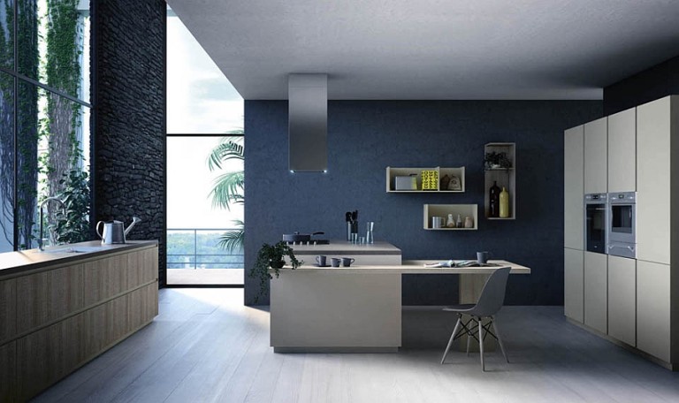 Modular Italian Kitchen With Streamlined Design And Adaptable Style ...