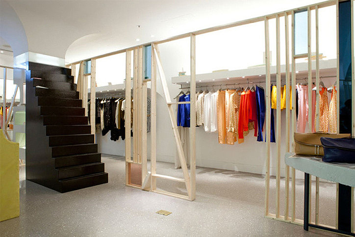 The Back Room pop-up by Studio Toogood, London