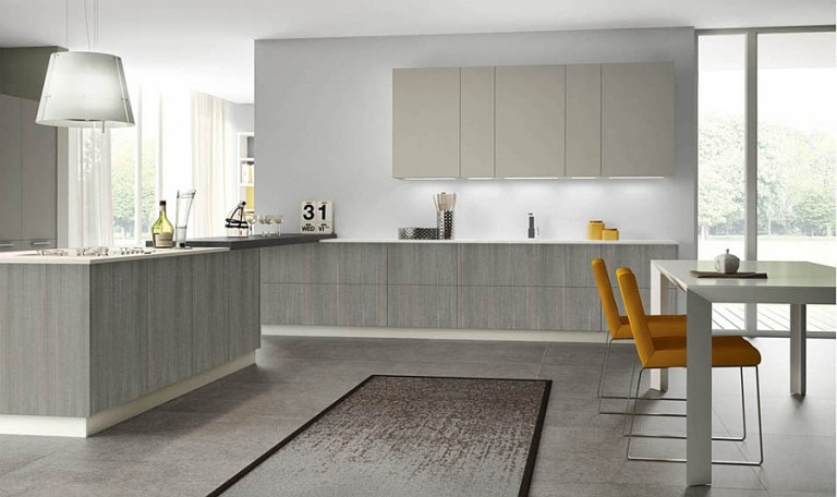 Modular Italian Kitchen With Streamlined Design And Adaptable Style ...