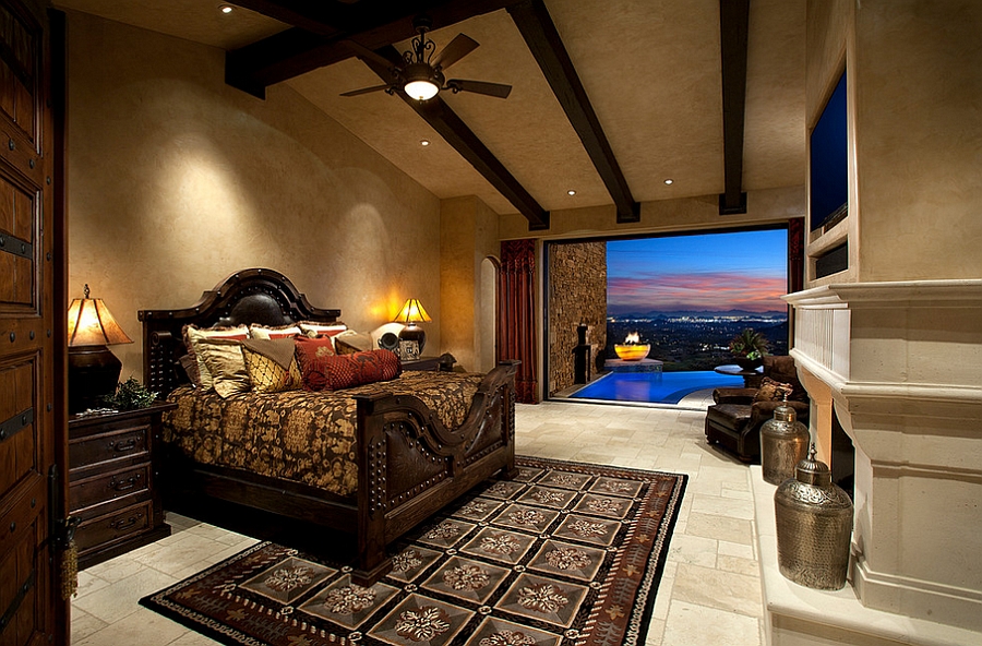 Amazing master bedroom offers mesmerizing views and relaxing ambaince