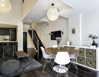 Exclusive Loft Townhouse In Vancouver Sizzles With Customized Design Solutions
