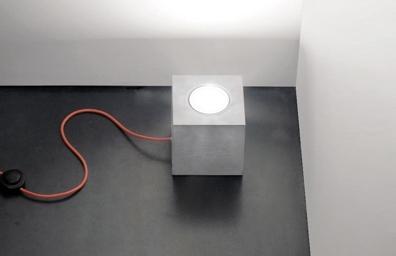 Concrete lamp from Luminaire