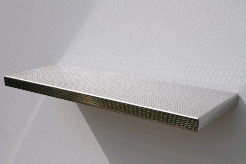 Creative Stainless Steel Floating Shelf for Small Space