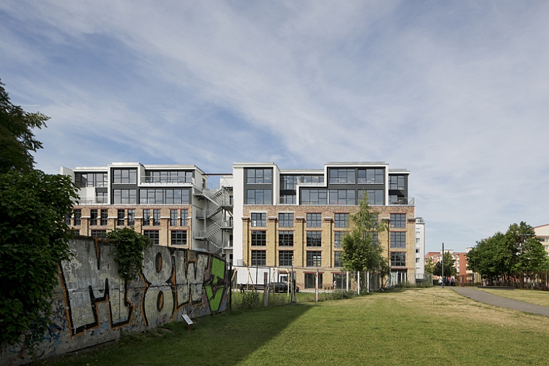 Creative start-up campus located on the same spot as the Berlin Wall in the past