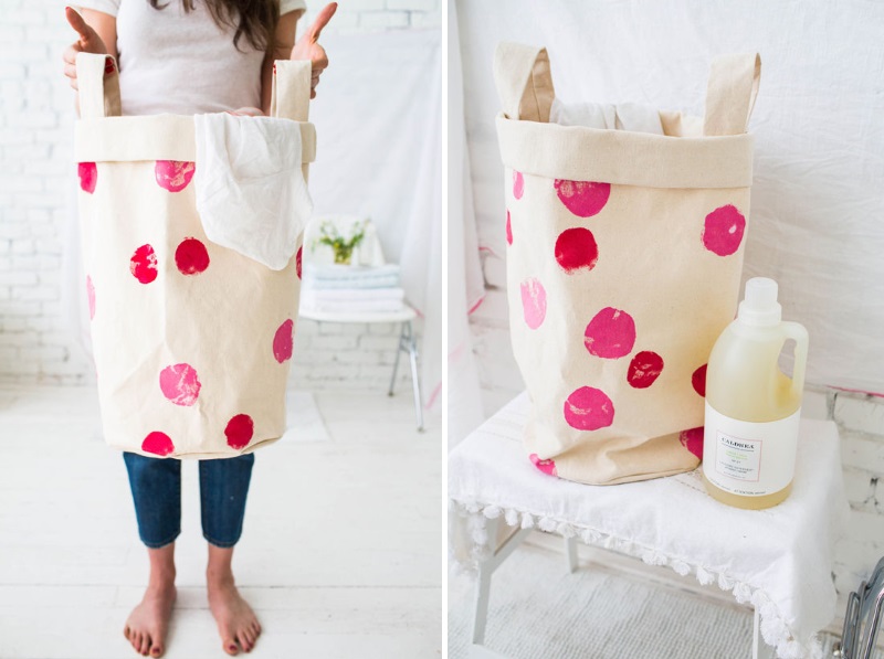 DIY laundry bag from Design Love Fest