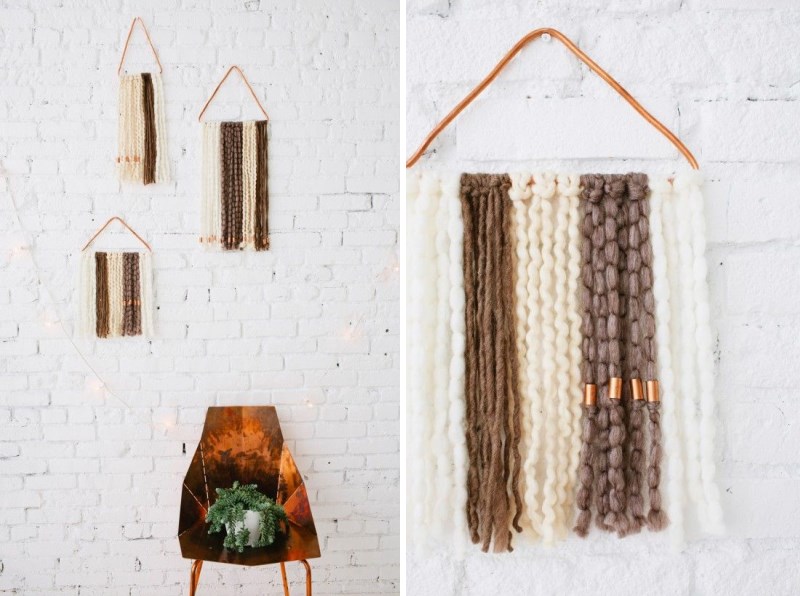 Easy DIY wall hanging